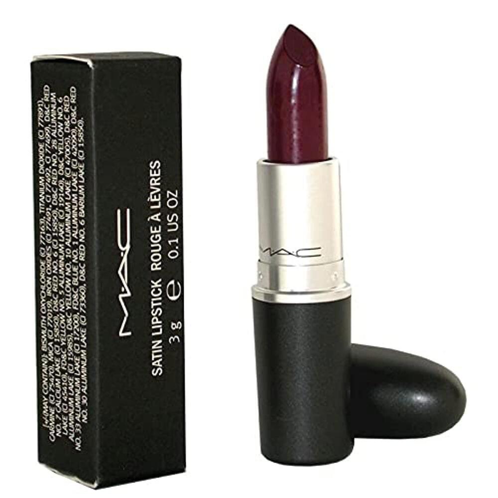 MAC Satin Lipstick in Rich Burgundy - 3g